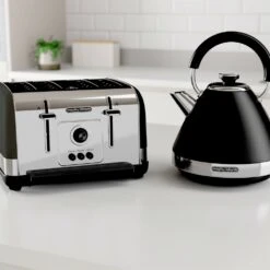 Morphy Richards Venture Black 4 Slice Toaster -Morphy Richards Sales Store 100131 240131 1