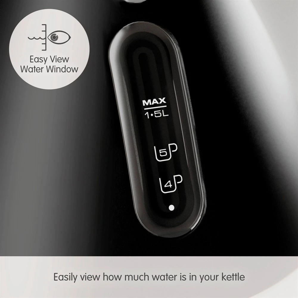 Morphy Richards Venture Black Pyramid Kettle 7 Morphy Richards Venture Black Pyramid Kettle - Image 5