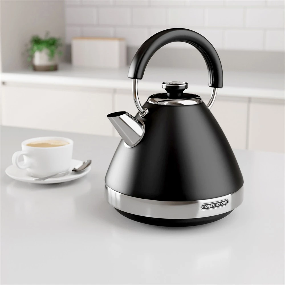 Morphy Richards Venture Black Pyramid Kettle 9 Morphy Richards Venture Black Pyramid Kettle - Image 7