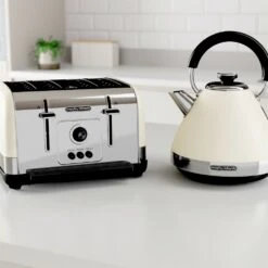 Morphy Richards Venture Cream 4 Slice Toaster -Morphy Richards Sales Store 100132 240132 1