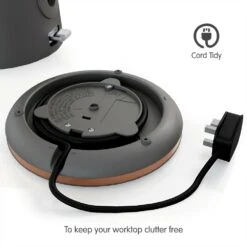 Morphy Richards Signature Opulent Copper Kettle -Morphy Richards Sales Store 100742 Cord Tidy text