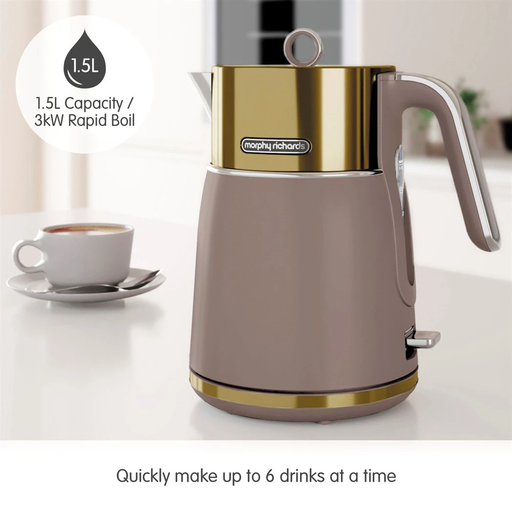 Morphy Richards Signature Opulent Gold Kettle 4 Morphy Richards Signature Opulent Gold Kettle - Image 2