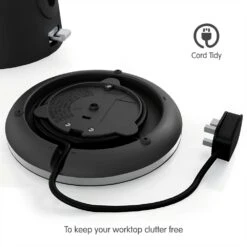 Morphy Richards Signature Opulent Black Kettle 14 Morphy Richards Signature Opulent Black Kettle -Morphy Richards Sales Store 100744 Cord Tidy text