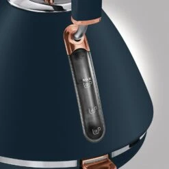 Morphy Richards Rose Gold and Midnight Blue Traditional Kettle -Morphy Richards Sales Store 102039 easy20view