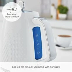 Morphy Richards Verve White Jug Kettle -Morphy Richards Sales Store 103012 Easy view water window text