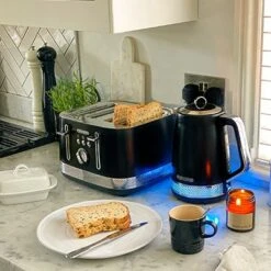 Morphy Richards Illumination Black Stainless Steel Jug Kettle -Morphy Richards Sales Store 108020 3