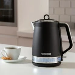 Morphy Richards Illumination Black Stainless Steel Jug Kettle -Morphy Richards Sales Store 108020 300dpi 2000x2000 03