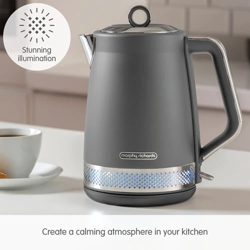 Morphy Richards Illumination Titanium Stainless Steel Jug Kettle 5 Morphy Richards Illumination Titanium Stainless Steel Jug Kettle - Image 3