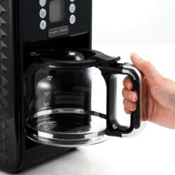 Morphy Richards Vector Black Pour Over Filter Coffee Machine -Morphy Richards Sales Store 163002 glass jug