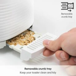 Morphy Richards Dune White 2 Slice Toaster -Morphy Richards Sales Store 220029 crumb20tray