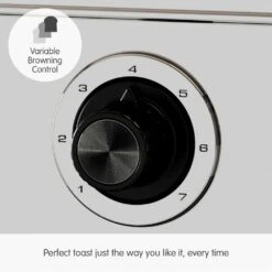 Morphy Richards Venture White 4 Slice Toaster -Morphy Richards Sales Store 240134 Browning Control text