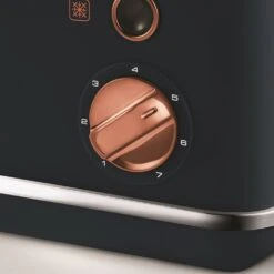 Morphy Richards Rose Gold and Midnight Blue 4 Slice Toaster 12 Morphy Richards Rose Gold and Midnight Blue 4 Slice Toaster -Morphy Richards Sales Store 242039 control