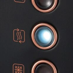 Morphy Richards Accents Rose Gold and Black 4 Slice Toaster -Morphy Richards Sales Store 242104 illuminate