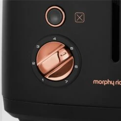 Morphy Richards Rose Gold Collection Black 4 Slice Long Slot Toaster 14 Morphy Richards Rose Gold Collection Black 4 Slice Long Slot Toaster -Morphy Richards Sales Store 245036 control
