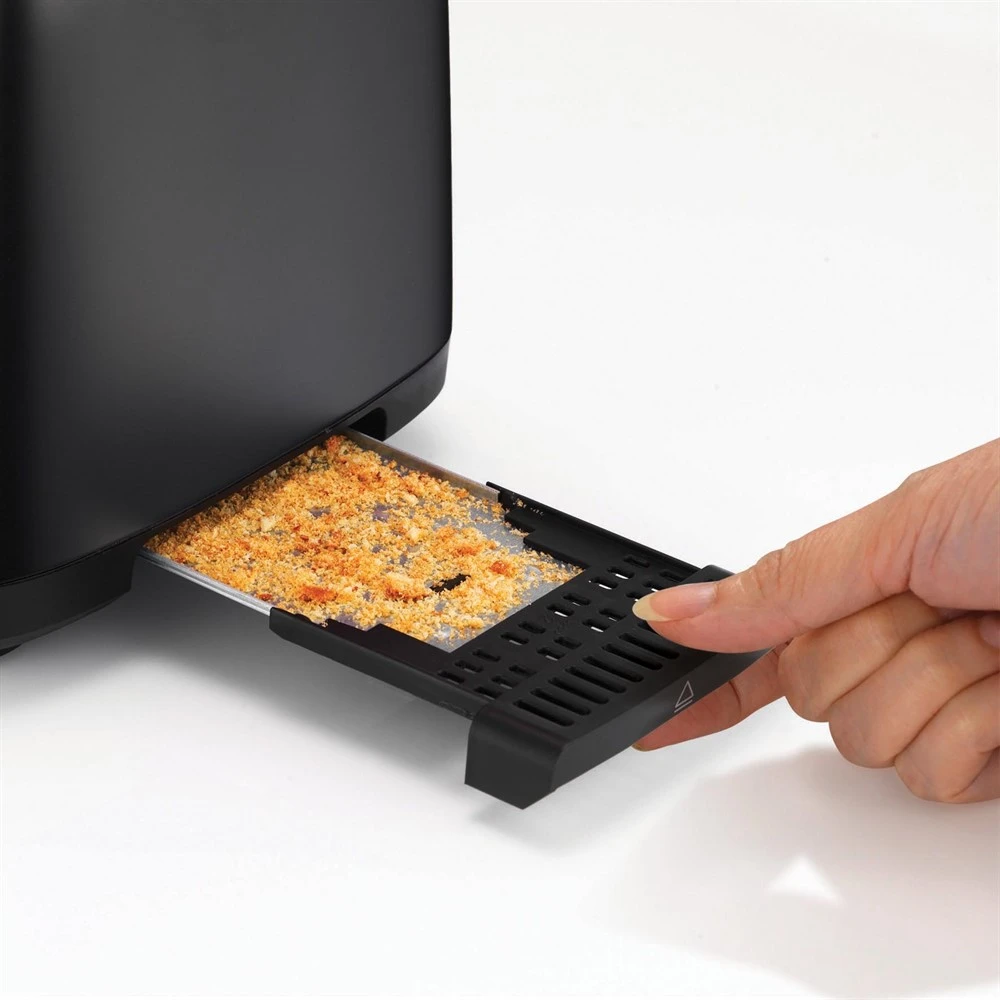 Morphy Richards Rose Gold Collection Black 4 Slice Long Slot Toaster 11 Morphy Richards Rose Gold Collection Black 4 Slice Long Slot Toaster - Image 9