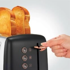 Morphy Richards Rose Gold Collection Black 4 Slice Long Slot Toaster 16 Morphy Richards Rose Gold Collection Black 4 Slice Long Slot Toaster -Morphy Richards Sales Store 245036 hilift