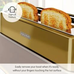 Morphy Richards Signature Opulent Gold Toaster -Morphy Richards Sales Store 245743 High Lift text