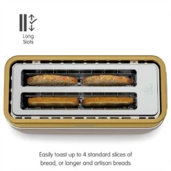 Morphy Richards Signature Opulent Gold Toaster -Morphy Richards Sales Store 245743 Long Slots text