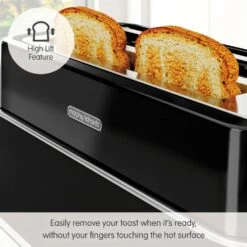 Morphy Richards Signature Opulent Black Toaster -Morphy Richards Sales Store 245744 High Lift text