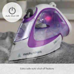 Morphy Richards Turbo Glide 40g Steam Output Steam Iron -Morphy Richards Sales Store 302000 Auto Shut Off text