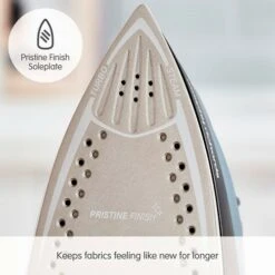 Morphy Richards Turbosteam Pro Digital 55g Steam Output Steam Iron -Morphy Richards Sales Store 303175 Pristine Finish Soleplate text