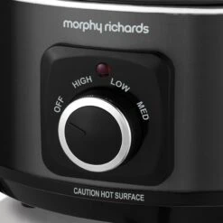 Morphy Richards Black Sear and Stew Slow Cooker 3.5L -Morphy Richards Sales Store 460012 settings