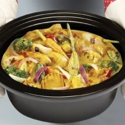 Morphy Richards Brushed Stainless Steel 3.5L Slow Cooker 11 Morphy Richards Brushed Stainless Steel 3.5L Slow Cooker -Morphy Richards Sales Store 460017 pot