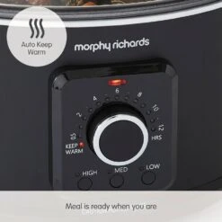 Morphy Richards Easy Time 3.5L Slow Cooker -Morphy Richards Sales Store 460021 Auto Keep Warm text 1