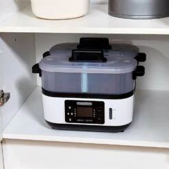 Morphy Richards Plastic Intellisteam Food Steamer 20 Morphy Richards Plastic Intellisteam Food Steamer -Morphy Richards Sales Store 470003 easy store