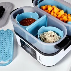 Morphy Richards Plastic Intellisteam Food Steamer 14 Morphy Richards Plastic Intellisteam Food Steamer -Morphy Richards Sales Store 470003 lifestyle1