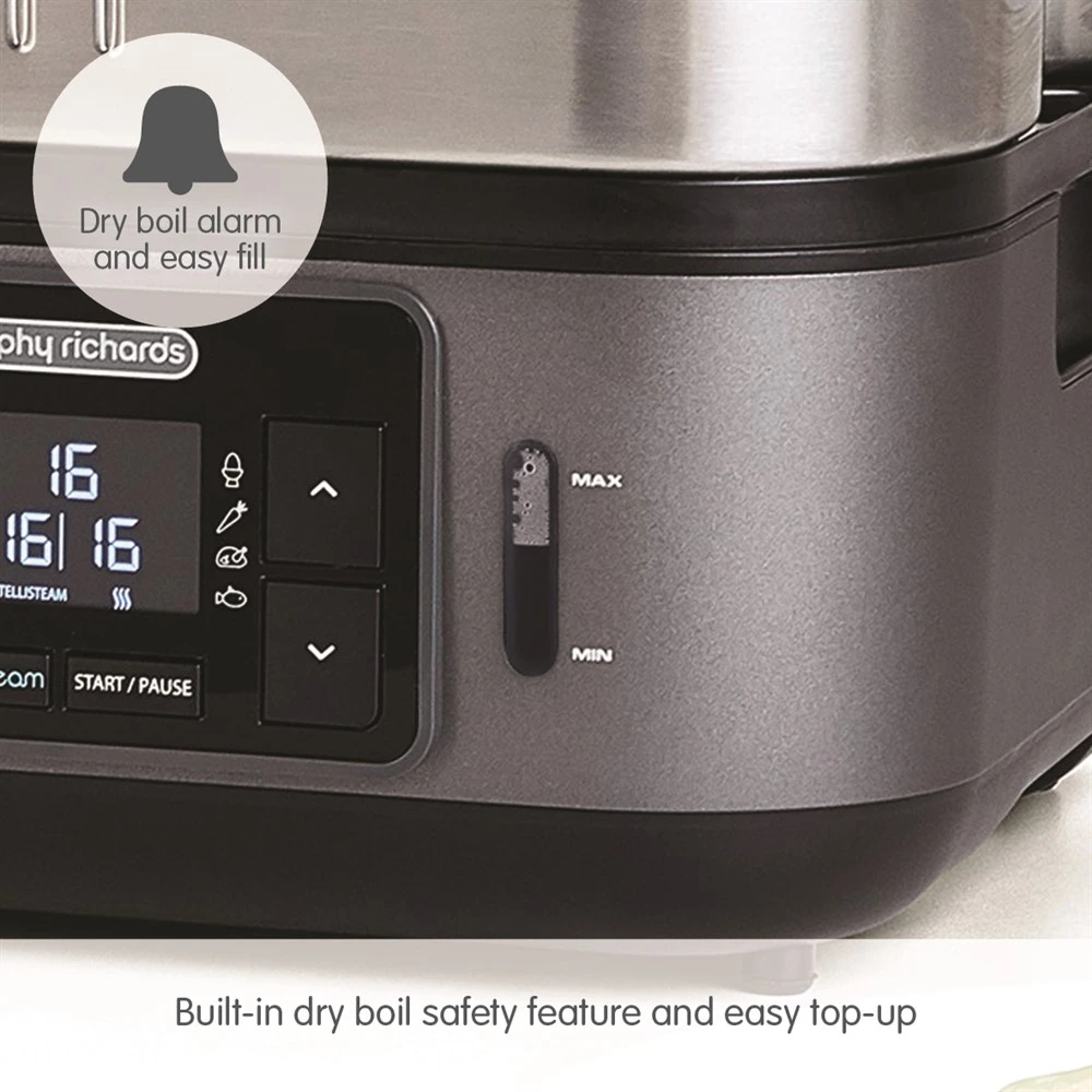 Morphy Richards Intellisteam Food Steamer 9 Morphy Richards Intellisteam Food Steamer - Image 7