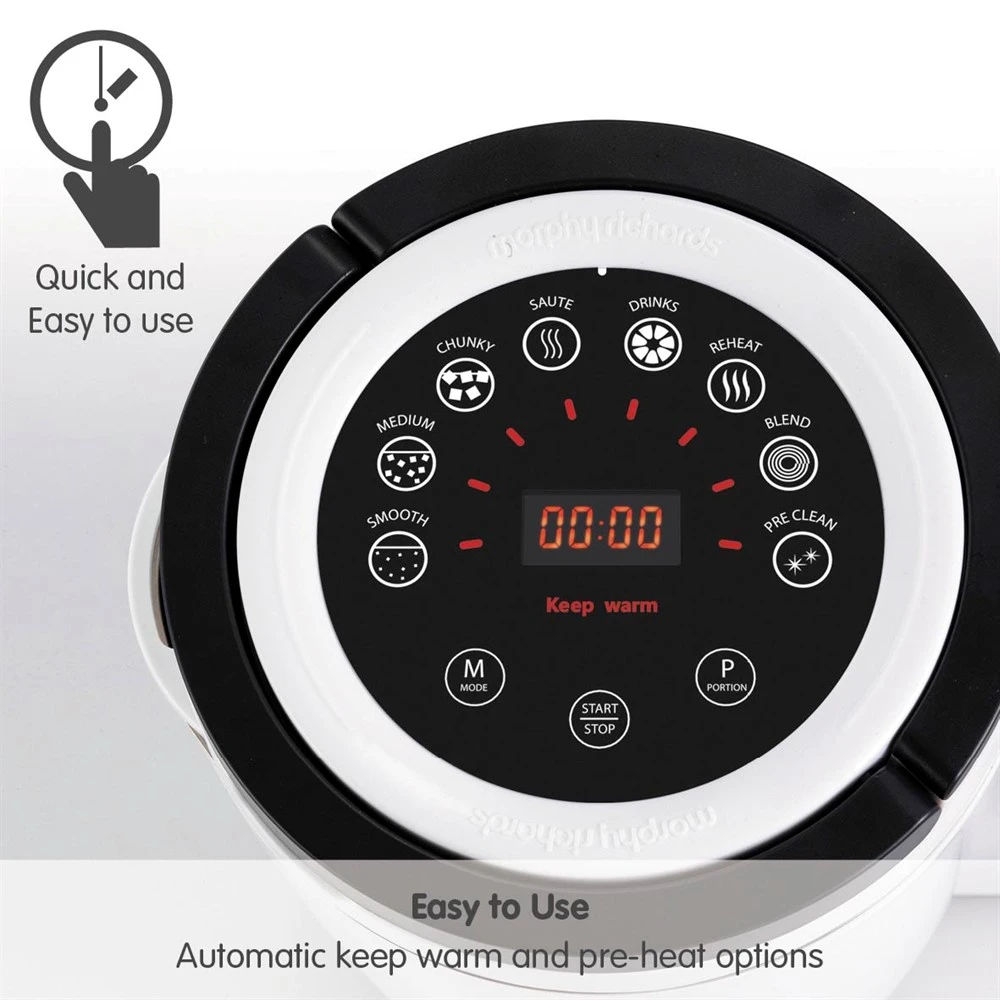 Morphy Richards Total Control Soup Maker 7 Morphy Richards Total Control Soup Maker - Image 5