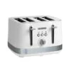 Morphy Richards Illumination White Stainless Steel 4 Slice Toaster 2 Morphy Richards Illumination White Stainless Steel 4 Slice Toaster -Morphy Richards Sales Store HR108021