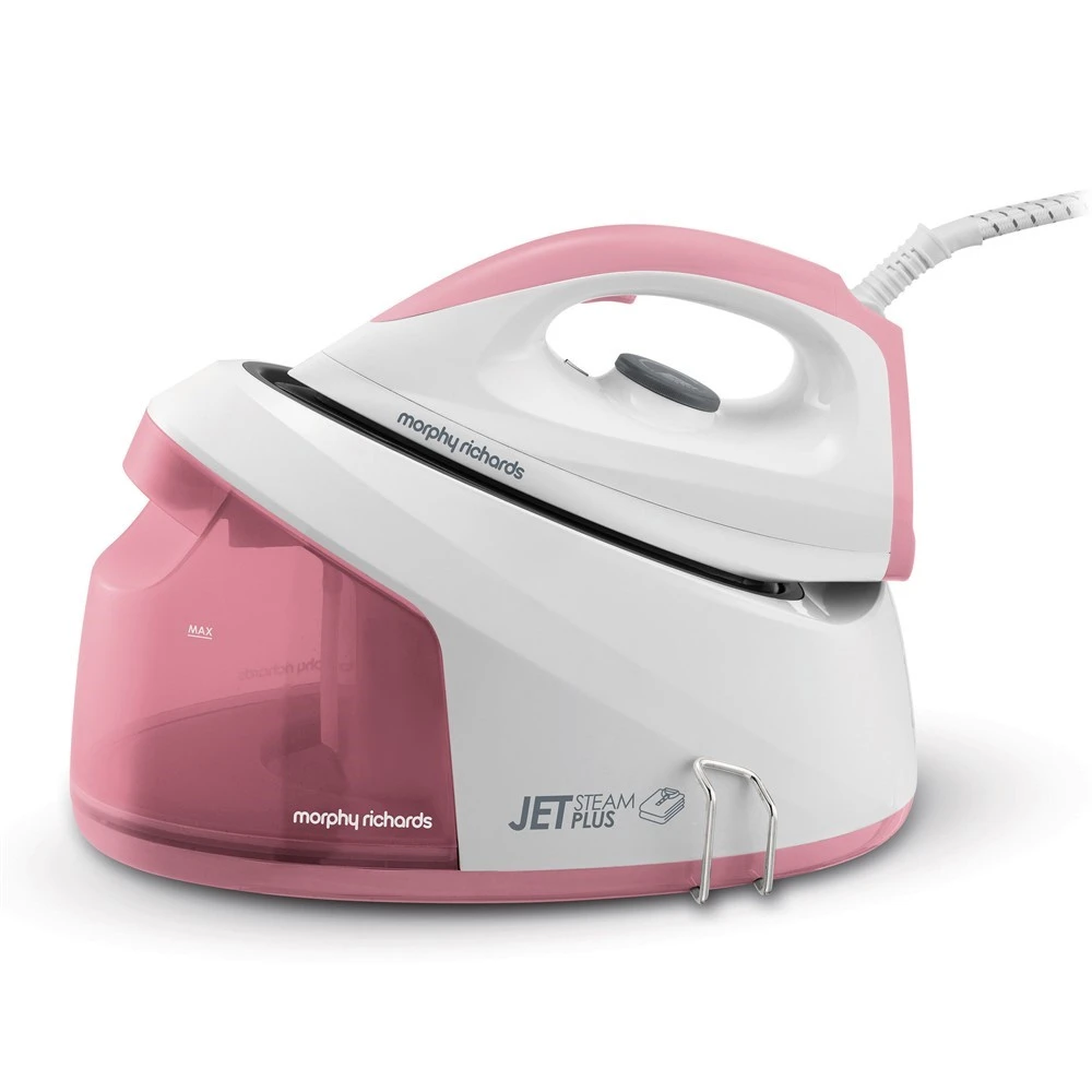 Morphy Richards Jet Steam Plus Pink Compact Steam Generator 2 Morphy Richards Jet Steam Plus Pink Compact Steam Generator