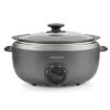 Morphy Richards Sear and Stew 6.5L Oval Slow Cooker Titanium 2 Morphy Richards Sear and Stew 6.5L Oval Slow Cooker Titanium -Morphy Richards Sales Store HR461022